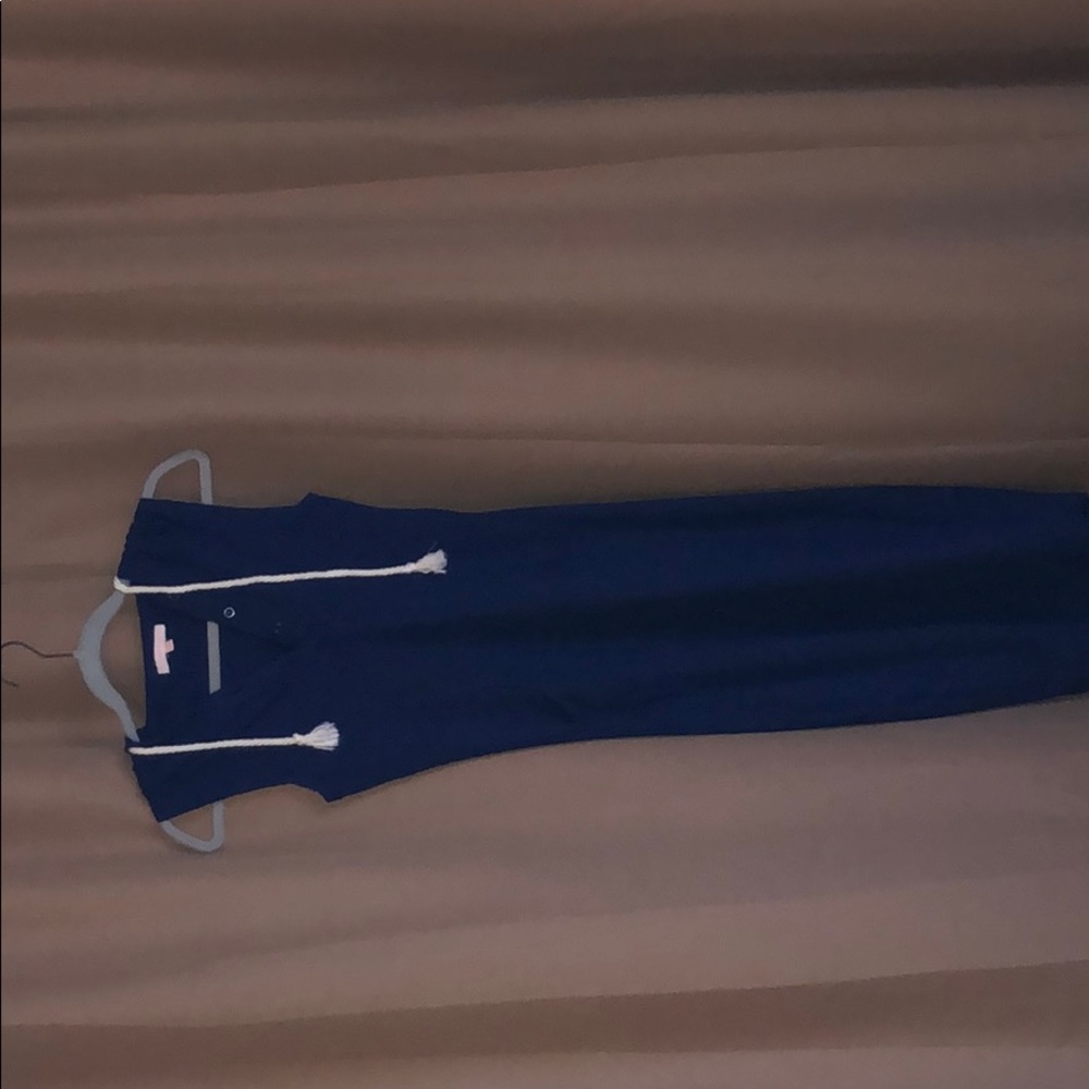 Blue athletic dress